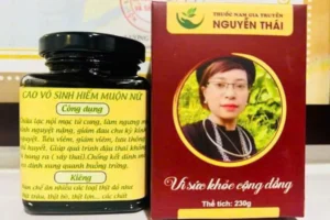 Cao vô sinh hiếm muộn nữ