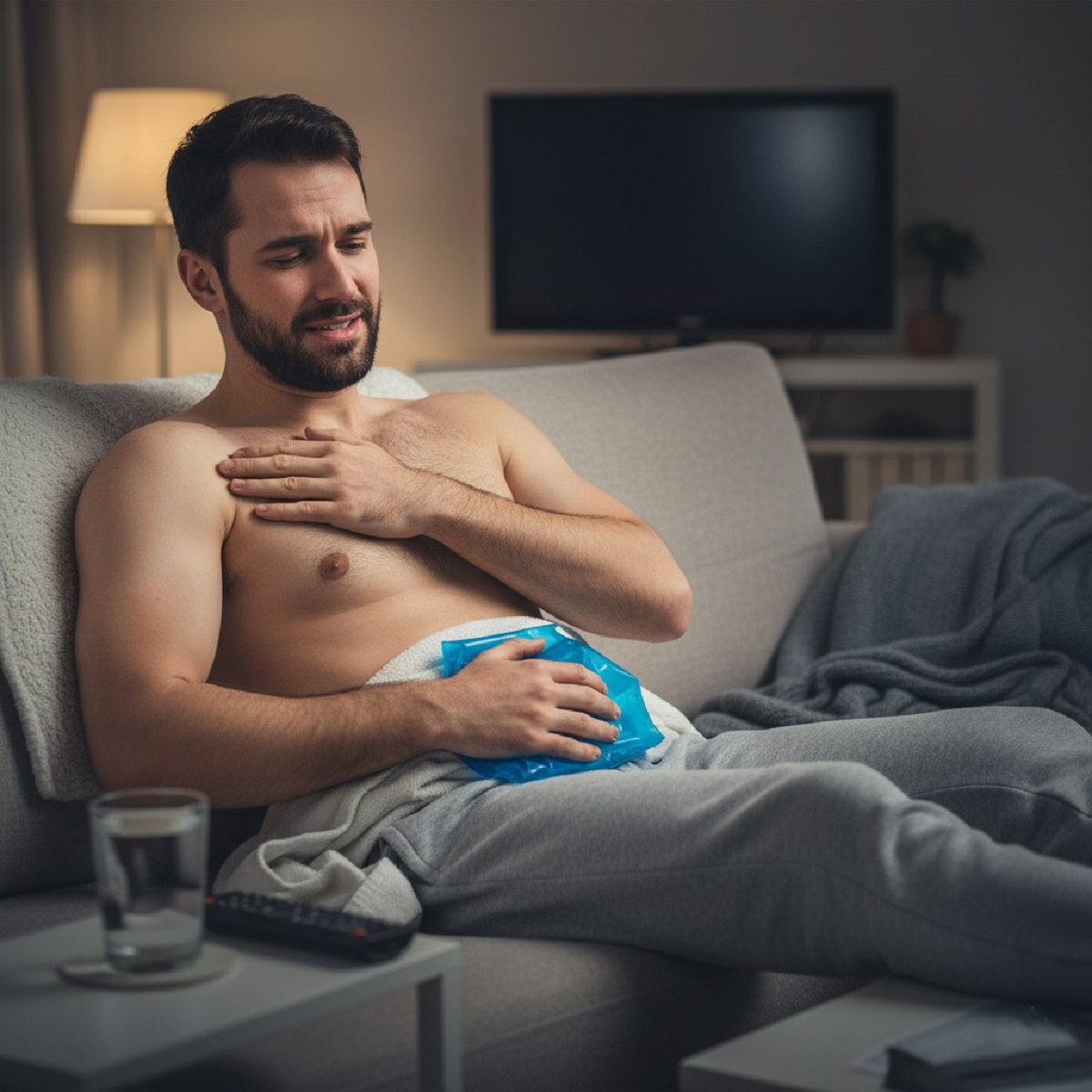 Nguy cơ & Biến chứng vô sinh của bệnh quai bị 8 Chăm sóc đúng cách khi bị quai bị sẽ giúp giảm nguy cơ biến chứng (Ảnh: Sưu tầm internet)