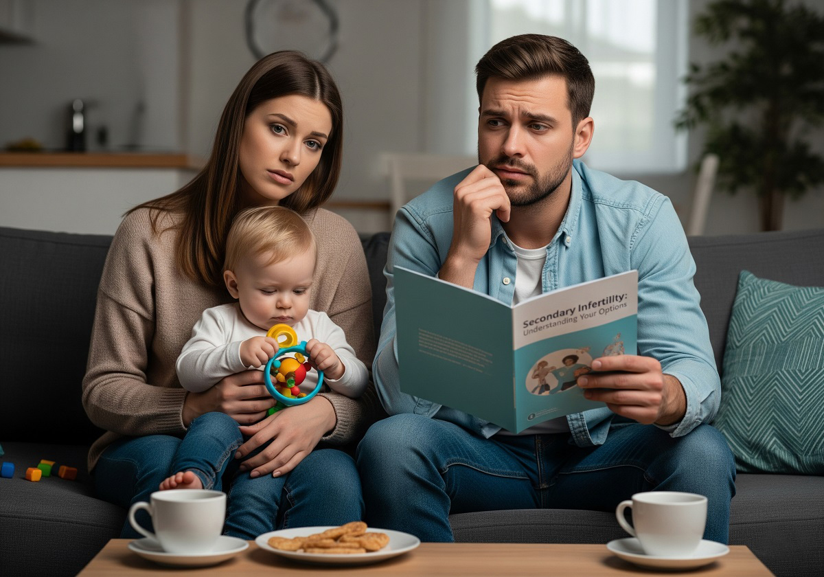 Vô sinh thứ phát là gì? Nguyên nhân & Cách chữa trị hiệu quả 6 Vô sinh thứ phát - Nỗi lo lắng khi muốn sinh thêm con (Ảnh: Sưu tầm internet)